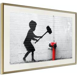 Arkiio Affisch Destroy Hydrant [Poster] 45x30 Poster